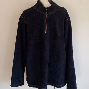 Men’s Black Cozy Sweater 2X